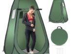 Shower Toilet Tent Portable&Foldable Green 120 x 120 x 190 cm