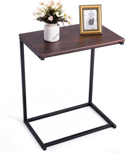 Side Coffee Table Fixed End U-shaped