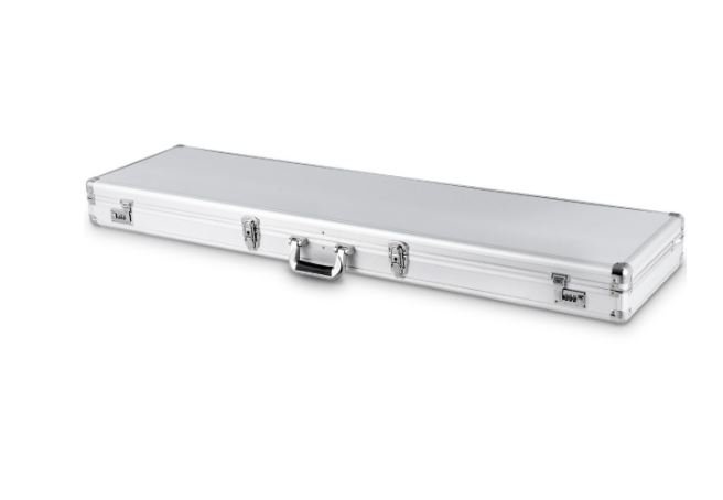 Lockable Silver Aluminum Alloy Case for Storage&Carrying