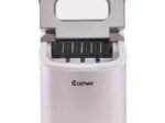 Silver Ice Cube Maker Machine 2.2L Tank 12kg Ice/24h with 2 Ice Sizes