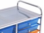 Storage Tower with 15 Removable Drawers Trolley