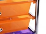 Storage Tower with 15 Removable Drawers Trolley