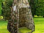 Portable Toilet Shower Tent Camping Hiking Camouflage