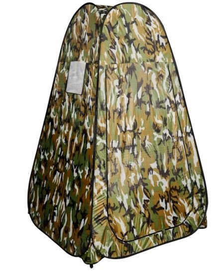 Portable Toilet Shower Tent Camping Hiking Camouflage