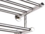 Bathroom Double Towel Rack Shelf Wall Mounted