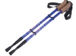1Pair Folding Walking Hiking Stick Mountaineer Sticks