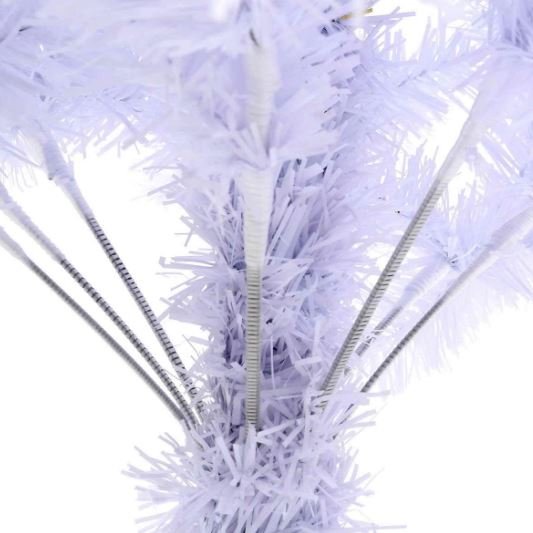 White Artificial Christmas Tree 210cm Metal Stand