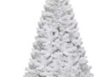 White Artificial Christmas Tree 180cm Metal Stand