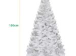 White Artificial Christmas Tree 150cm Metal Stand