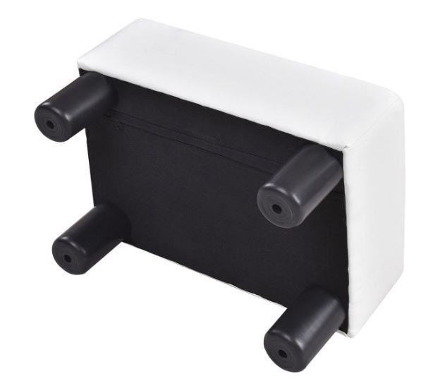 Cube Footrest Stool Pouf Footstool PU Seat