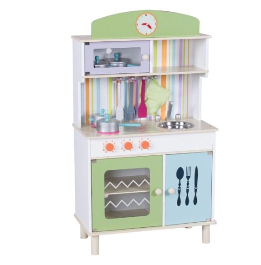 Wooden Children Kitchen Play Educational Game