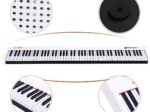 88-Key Digital Piano Weighted Keys Bluetooth Function MIDI Interface Speakers