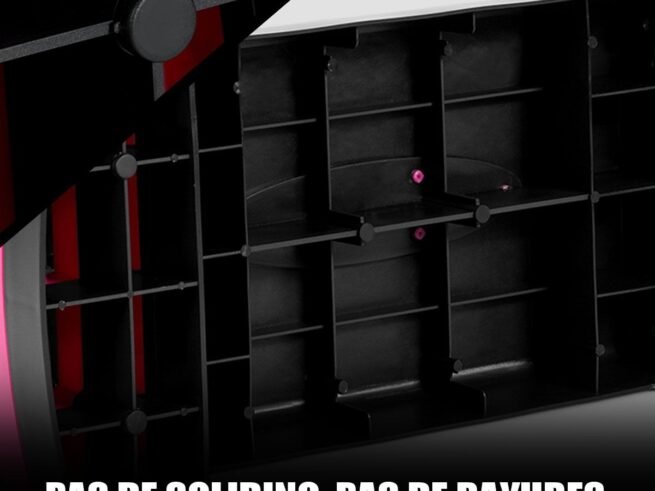 Aerobic Stepper with Adjustable Height 2 Levels 10/15CM