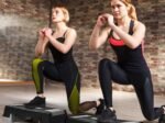 Aerobic Stepper Fitness Exercise Step 3 Adjustable Height Risers Non-Slip Pads