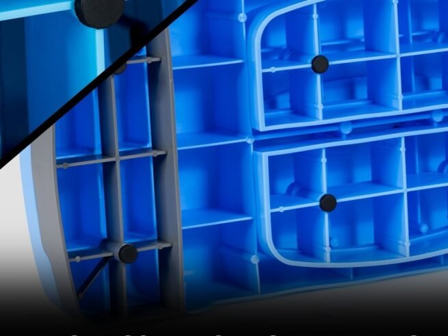 Aerobic Stepper with Adjustable Height 2 Levels 10/15CM