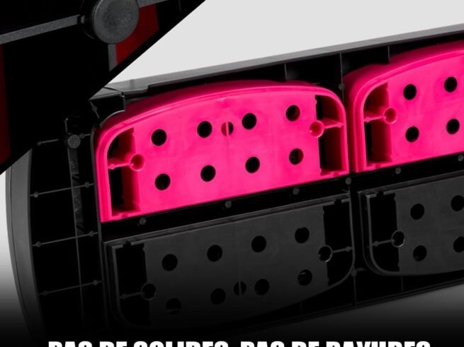 Aerobics Stepper Exercises Step Adjustable Height 3 Levels 10/15/20CM Non-Slip