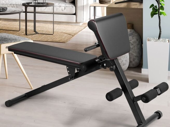 Adjustable Abdominal and Back Weight Bench Max. Load 150KG