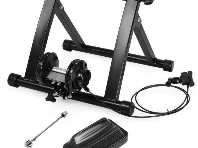 Magnetic Bike Trainer with 8 Resistance Levels