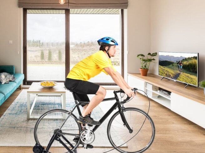 Magnetic Bike Trainer with 8 Resistance Levels