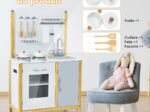 Children's Kitchen 5 Accessories 1 Sink 1 Oven 2 Stoves Imitation Toy