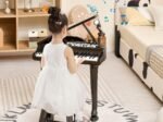 Multifunctional Children's Toy Piano 37 Keys Microphone Teaching Mode Led