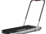 2 in 1 Foldable Electric Treadmill 1 to 12 Km/H 1.67KW Motor Bluetooth Speaker