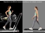 2 in 1 Foldable Electric Treadmill 1 to 12 Km/H 1.67KW Motor Bluetooth Speaker