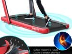 2 in 1 Foldable Electric Treadmill 1 to 12 Km/H 0.75HP Motor Bluetooth Speaker