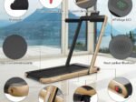 2 in 1 Foldable Electric Treadmill 1 to 12 Km/H 0.75HP Motor Bluetooth Speaker