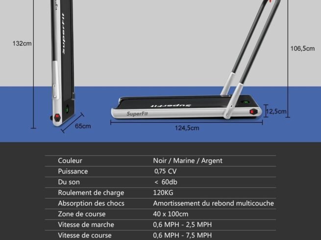 2 in 1 Foldable Electric Treadmill 1 to 12 Km/H 1.67KW Motor Bluetooth Speaker