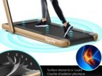 2 in 1 Foldable Electric Treadmill 1 to 12 Km/H 0.75HP Motor Bluetooth Speaker
