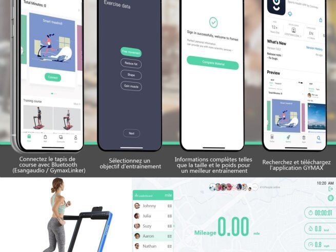 2 in 1 Foldable Electric Treadmill 1 to 12 Km/H 0.75HP Motor Bluetooth Speaker