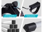 Foldable Pedal Exerciser LED Screen Adjustable Resistance Arm Leg Exercise