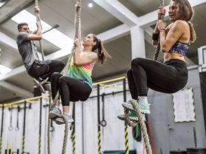 3M Hemp Rope 38MM Diameter Jute Sports Rubber Handles