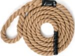 Hemp Rope 4.5M 38MM Diameter Jute Sports Rope Rubber Handles