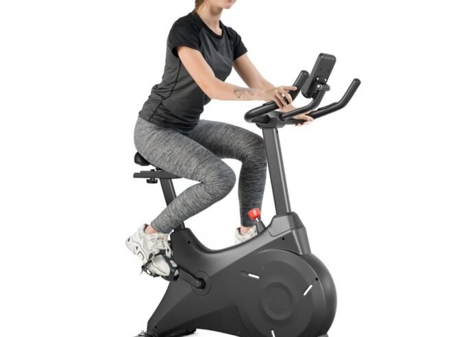 Magnetic Bike Limitless Resistance with Adjustable Saddle LCD Screen Belt System