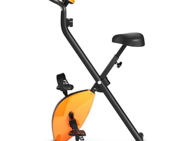 Magnetic Exercise Bike 8 Resistance Levels with 2.5KG Flywheel Foldable