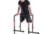Parallel Dip Bars 3 Adjustable Heights 6 Handles Steel Frame Support 150kg