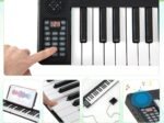 88 Keys Foldable Digital Piano Keyboard with Bluetooth MIDI Function