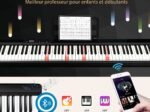 Digital Keyboard Piano 88 Keys Bluetooth Function Adjustable 128 Rhythms 2 Speakers