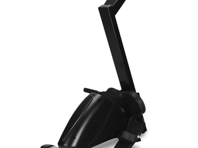 Foldable Rowing Machine 10 Levels Resistance LCD Screen Cardio-Training