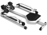Fitness Rowing Machine Hydraulic Resistance Adjustable 50kg LCD Display