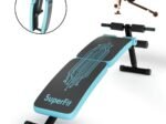 Sit Up Weight Bench 4 Adjustable Heights Foldable Abdominal Training Workout