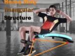 Sit Up Weight Bench 4 Adjustable Heights Foldable Abdominal Training Workout