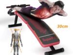Sit Up Weight Bench 4 Adjustable Heights Foldable Abdominal Training Workout