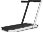 Foldable Treadmill 0.75HP Double LED Display APP ​​12 km/h White