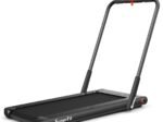 2 in 1 Foldable Electric Treadmill 1 to 12 Km/H 1.67KW Motor Bluetooth Speaker