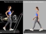 2 in 1 Foldable Electric Treadmill 1 to 12 Km/H 1.67KW Motor Bluetooth Speaker