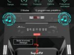 Electric Treadmill Foldable 0.96-12 km/h LCD Display App Control