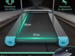 Electric Treadmill Foldable 0.96-12 km/h LCD Display App Control